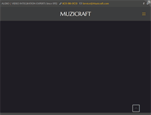Tablet Screenshot of muzicraft.com